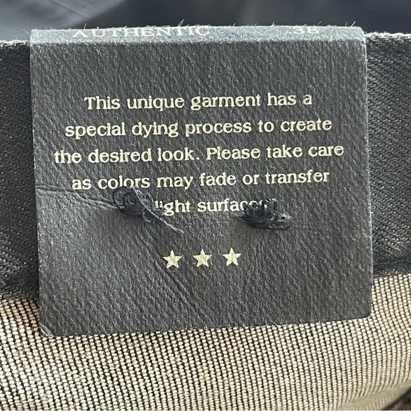 NEW JHON VARVATOS USA Classic Straight Grey Jeans Men Size 38 - Picture 8 of 14